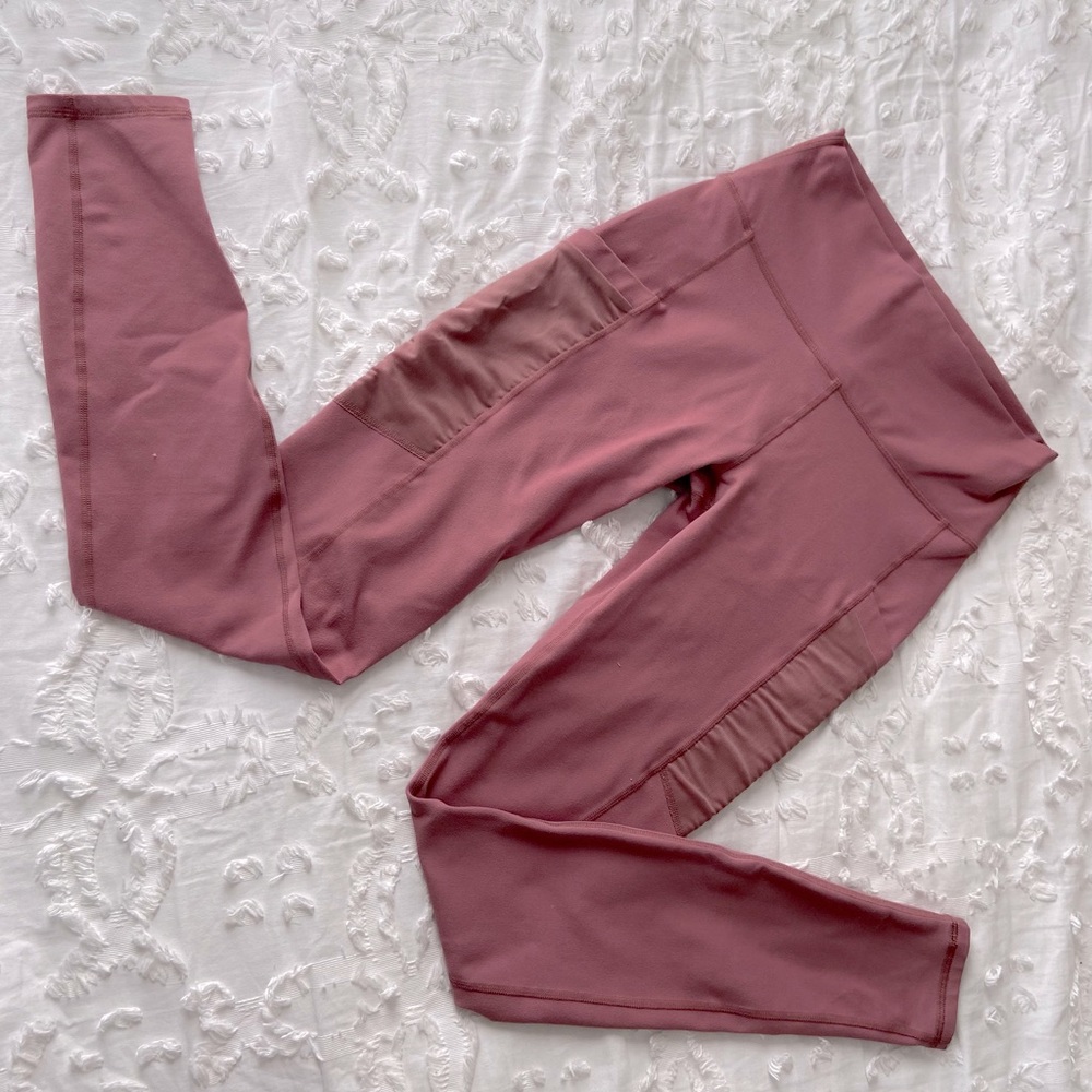 pink fabletics leggings